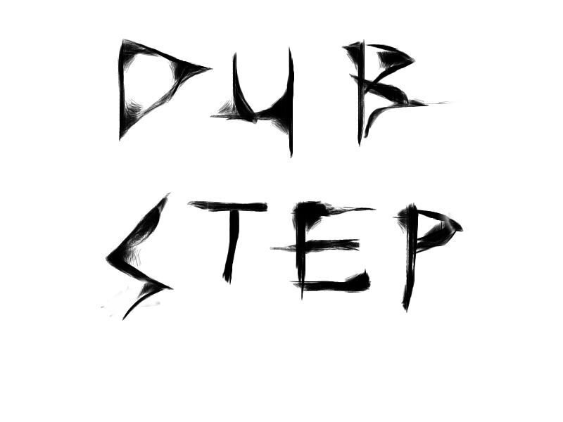 Text Logo on White Background — Black
