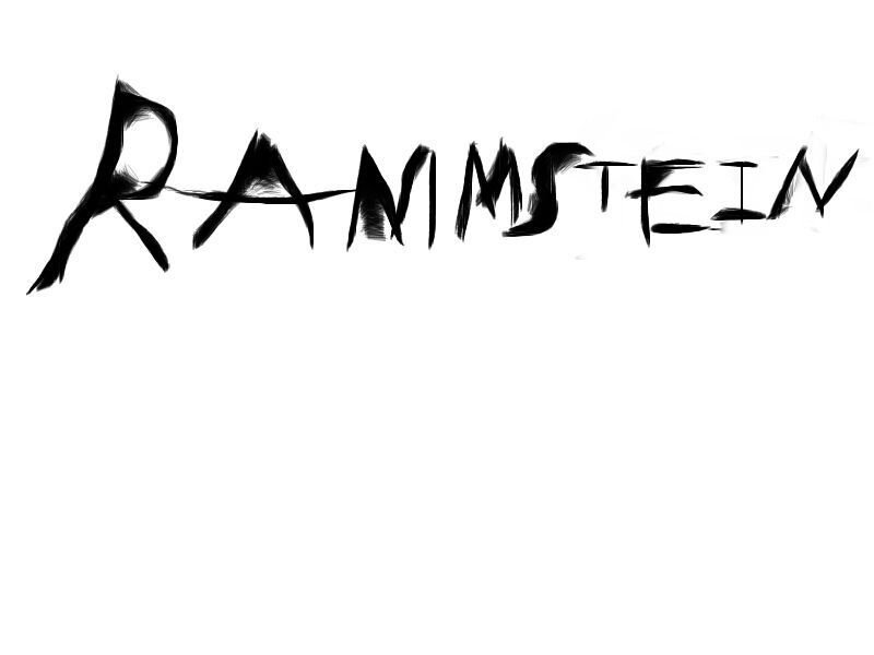 Text Logo on White — Black