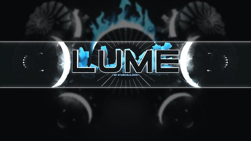 Text Logo with Blue Crystals