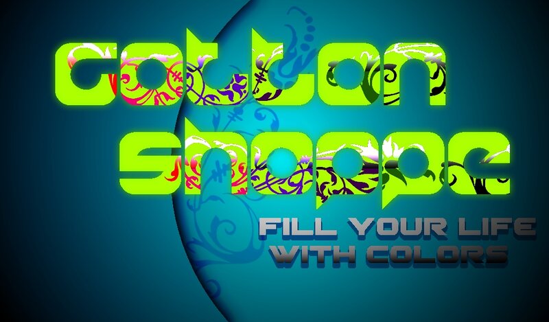 Text Logo with Floral Patterns