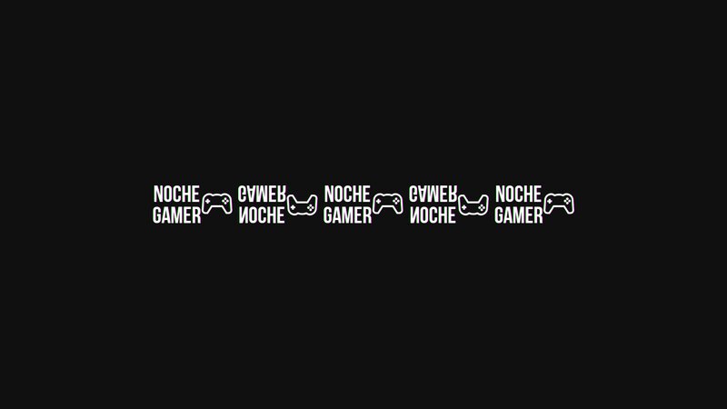 Text Logo with Game Controllers