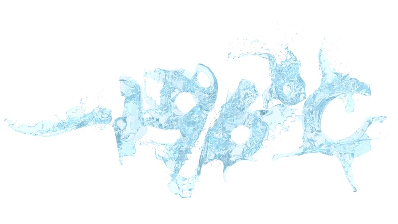 Text Made of Water
