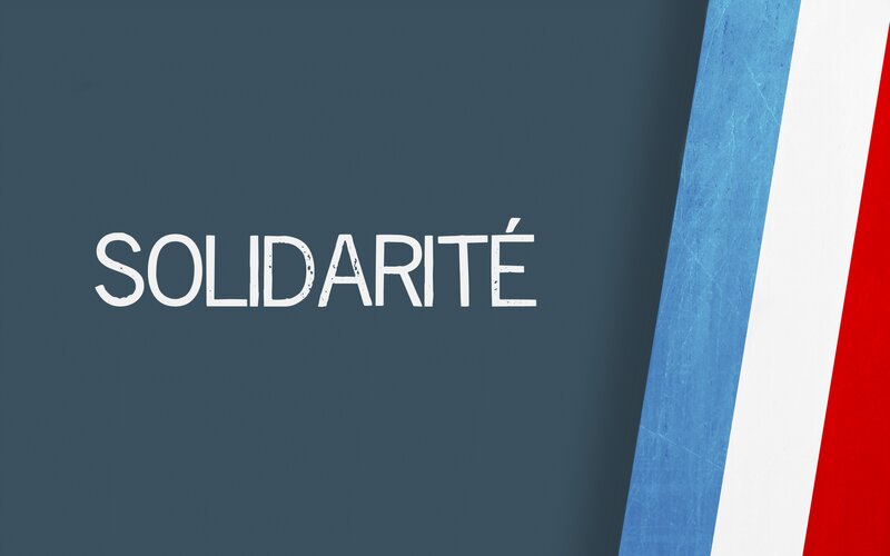 Text on a Blue Background — Serious