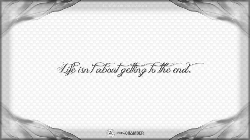 Text on a Checkered Background — White, Thoughtful