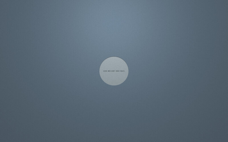 text on a circular sticker