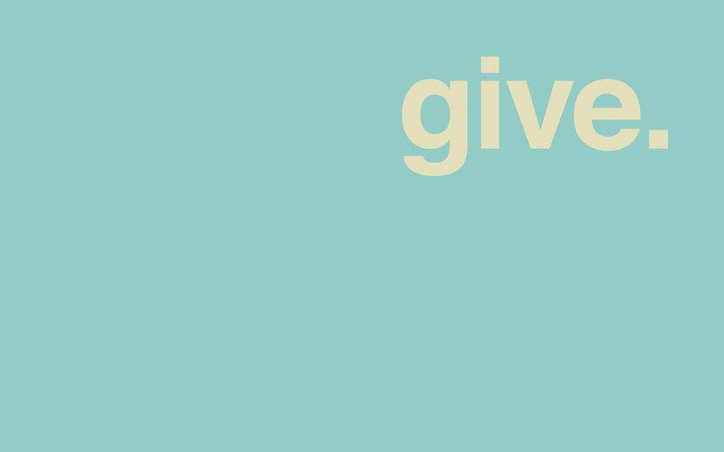 Text on a Colored Background