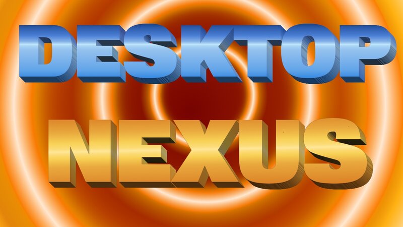 Text on a Colorful Background — Orange