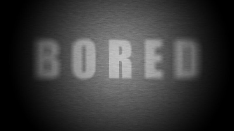 Text on a Dark Surface — Black, Neutral