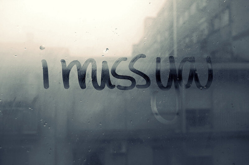 Text on a Fogged Window