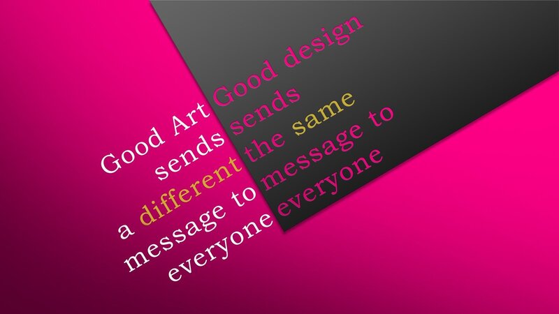 Text on a Graphic — Pink