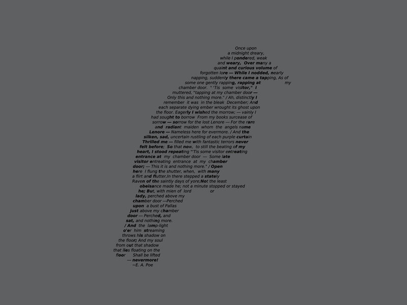 Text on a Gray Background — Neutral, Illustration