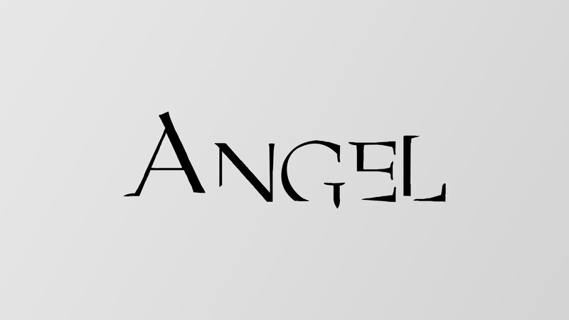 Text on a Gray Background — Neutral, Minimalist, Black, Angel