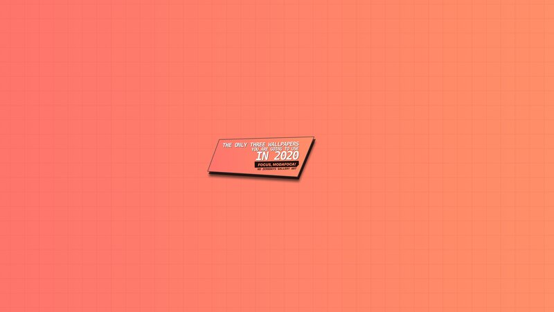 Text on a Grid Background — Orange