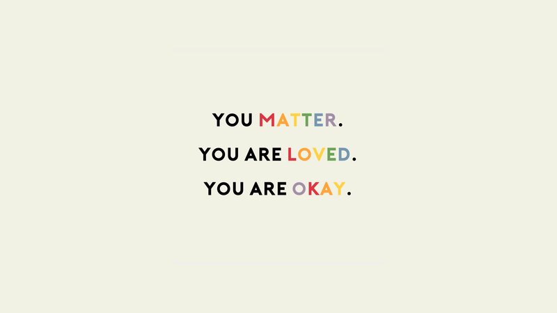 Text on a Plain Background — White, Calm, Minimalist