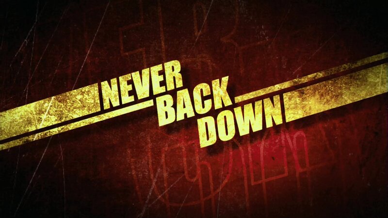 Text on a Red Background