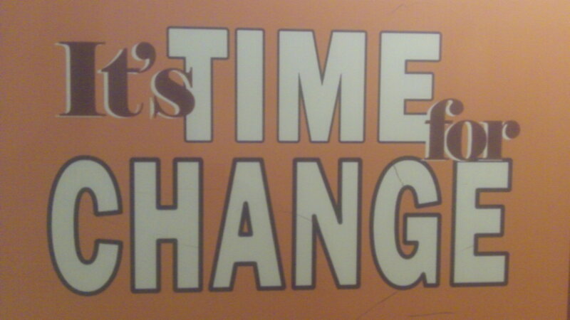 Text on a Sign — Orange