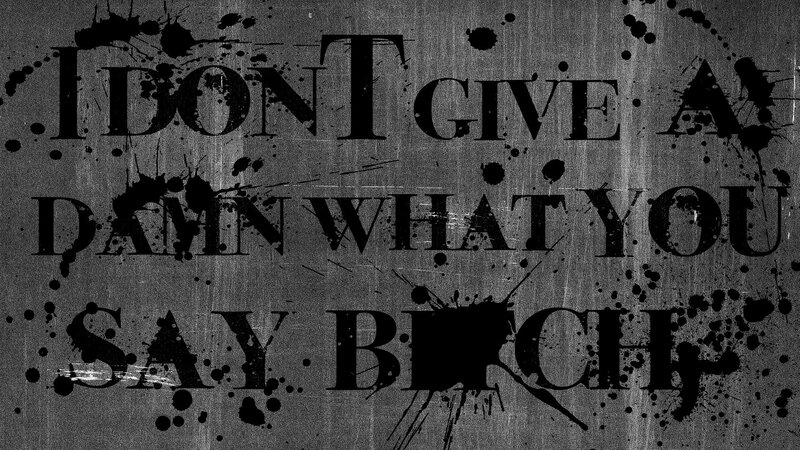 Text on a Splattered Surface