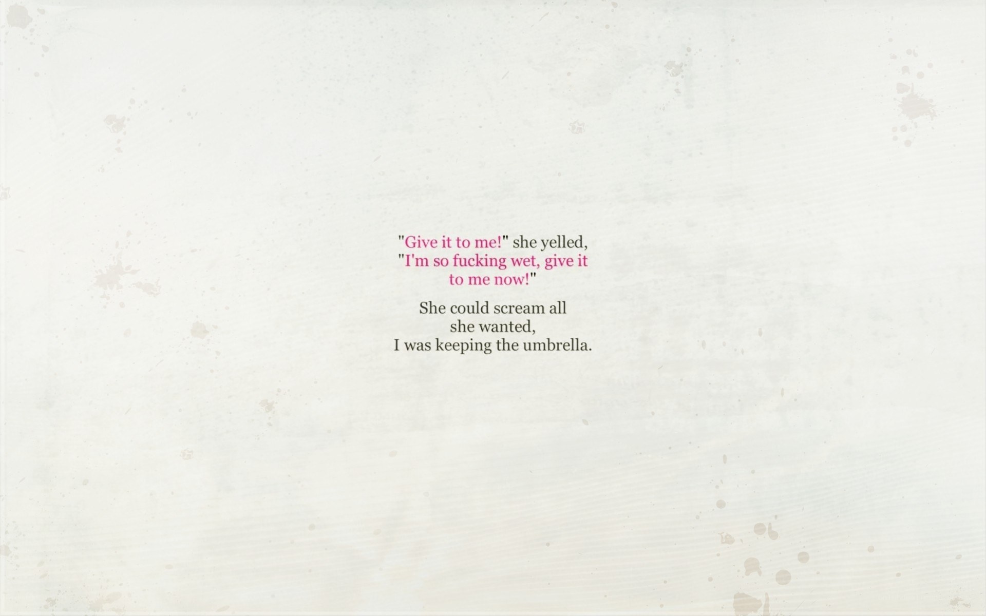 text on a textured background
