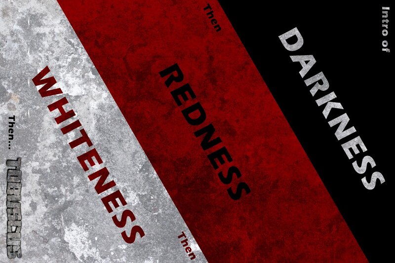 Text on a Textured Background — Red