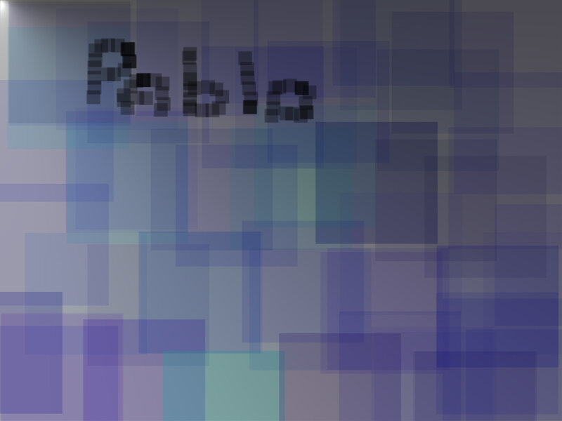 Text on Abstract Background — Blue, Calm