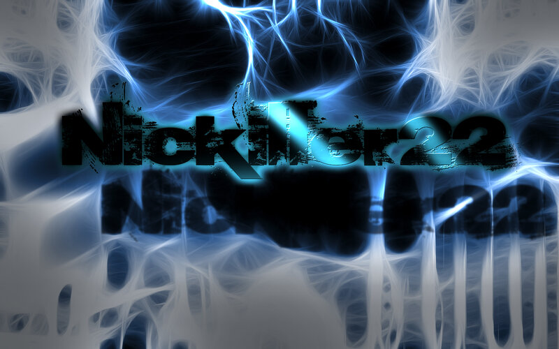 Text on Abstract Background — Blue, Energetic, Digital Art