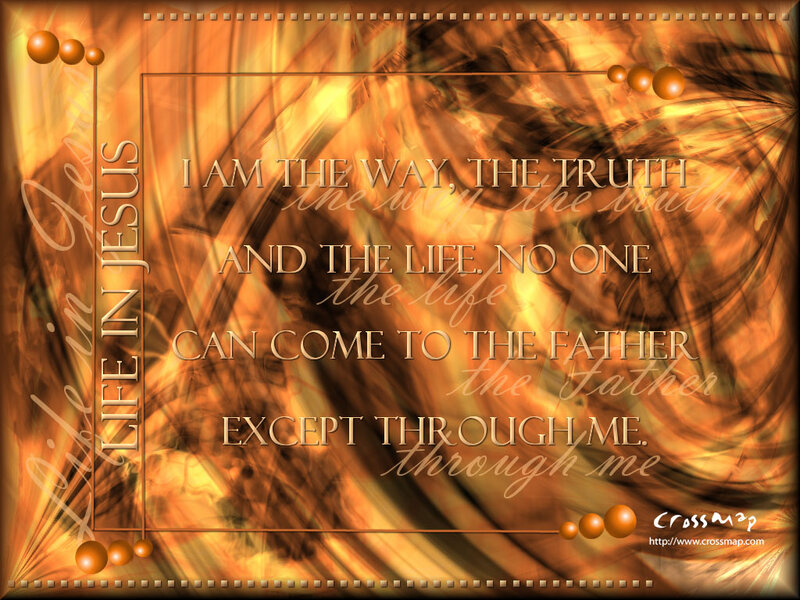 Text on Abstract Background — Orange