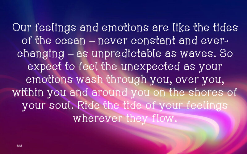 Text on Abstract Background — Purple, Contemplative