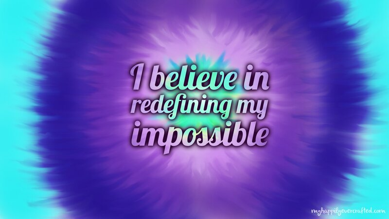 Text on Abstract Background — Purple, Inspirational, Digital Art