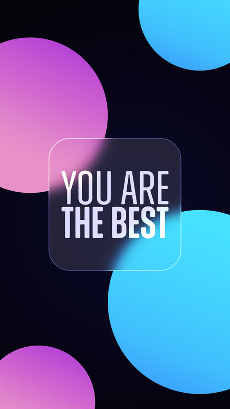 Text on Abstract Background — Purple, Modern