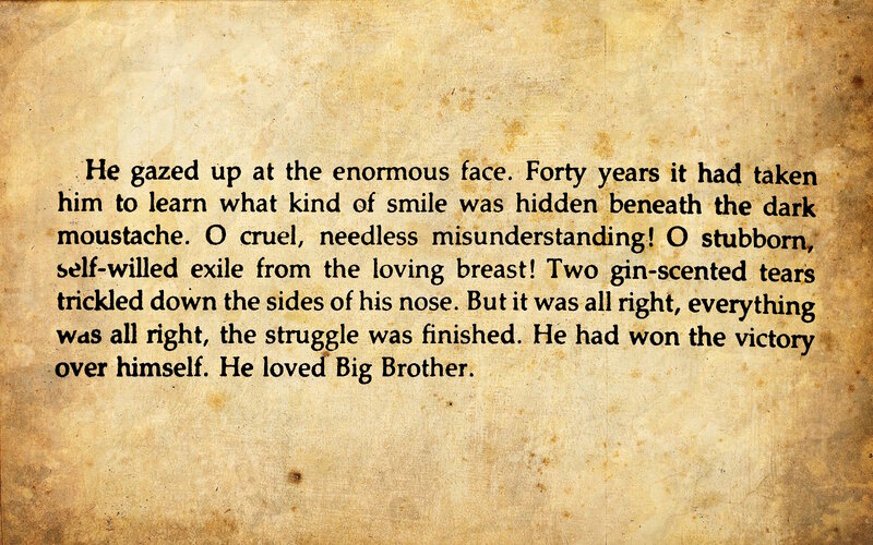 text on aged paper