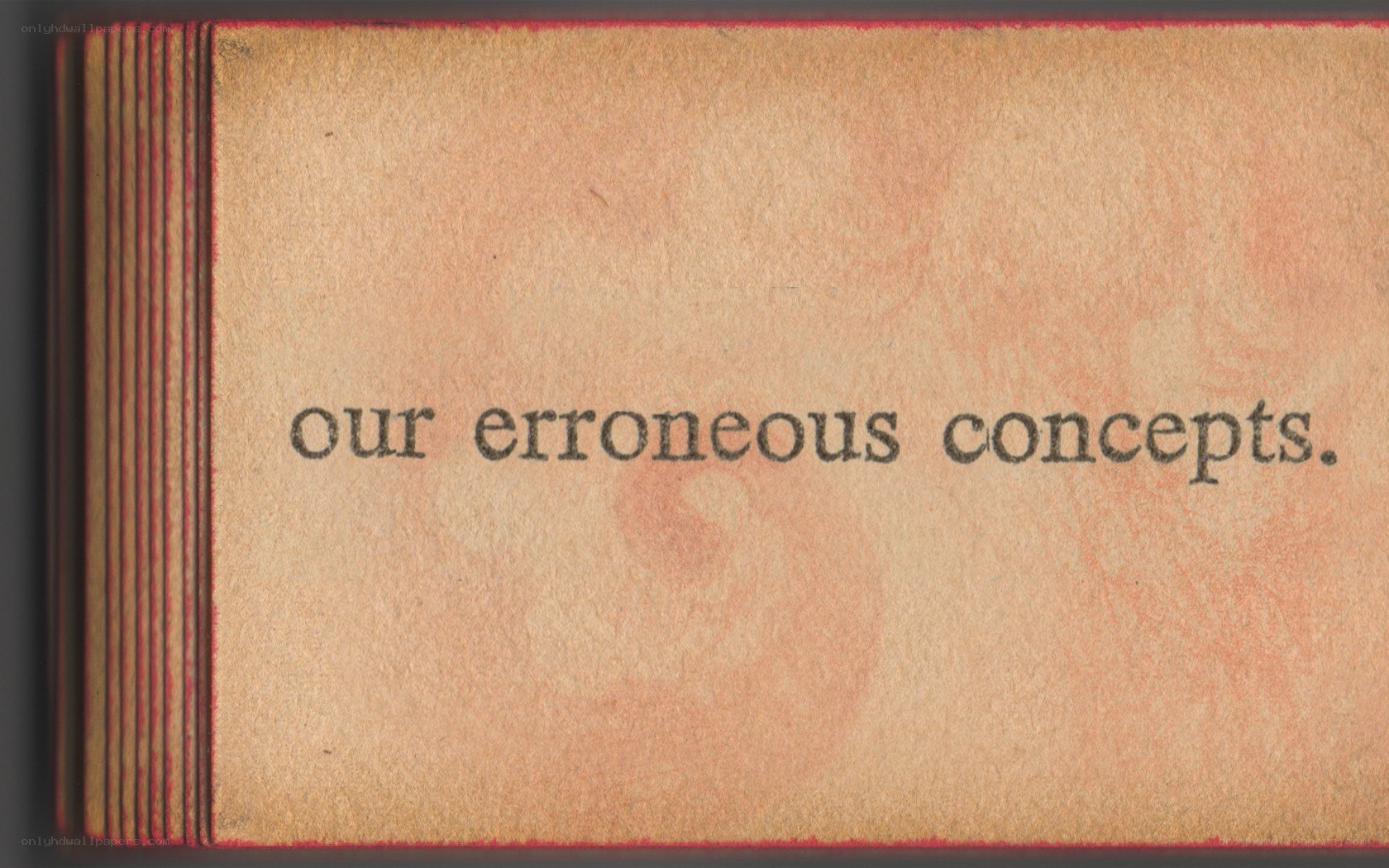 text on aged paper