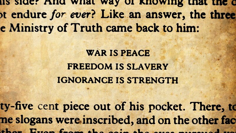 Text on Aged Paper — Brown, Dramatic