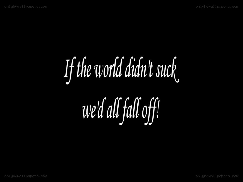 text on black background