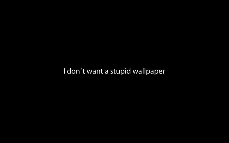text on black background