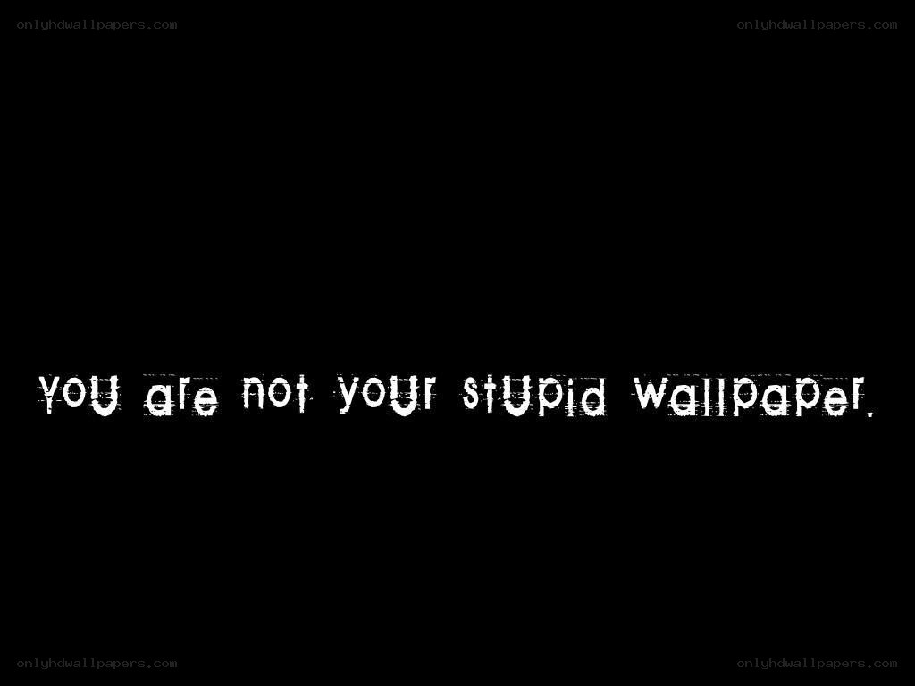 text on black background