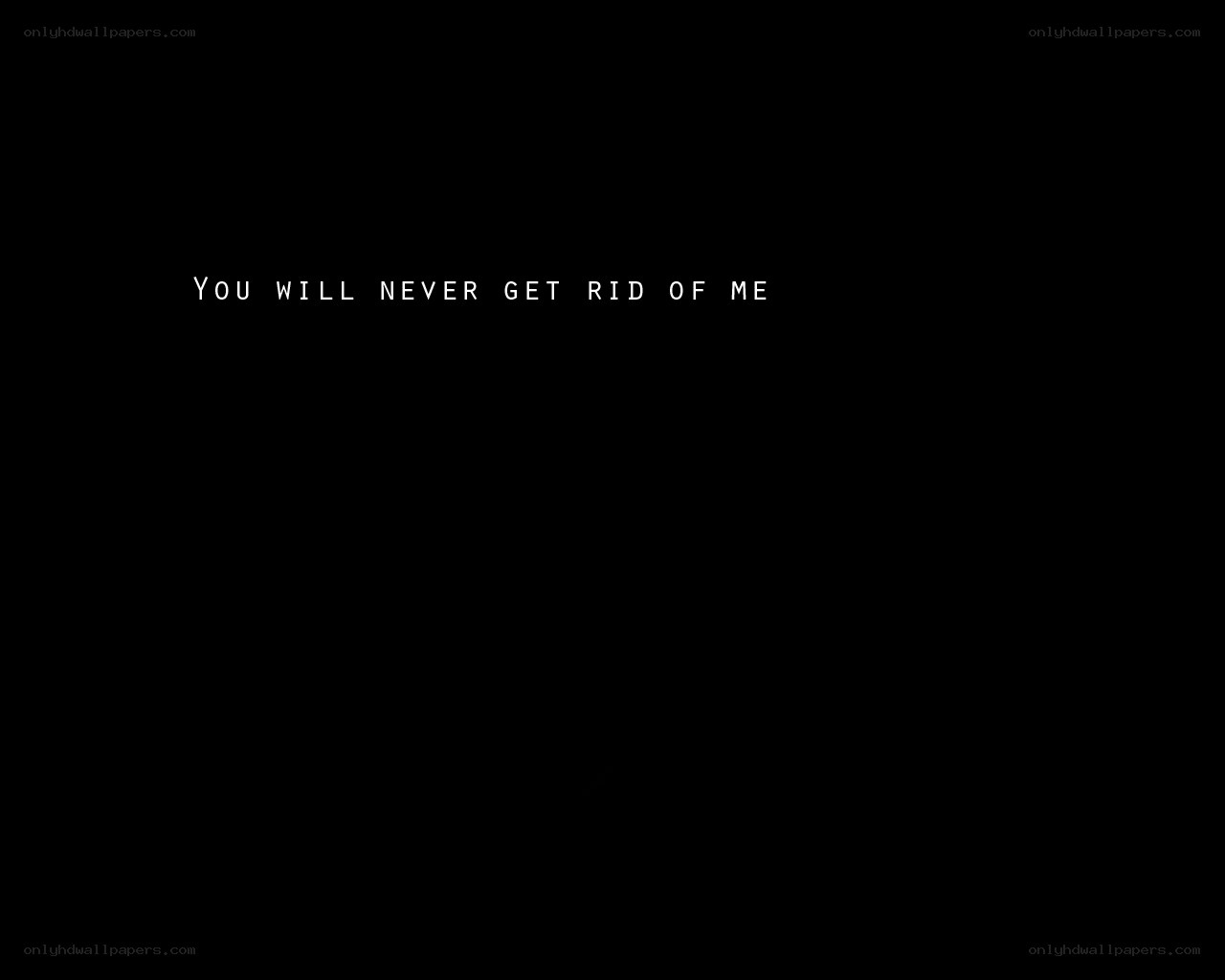 Text on black background