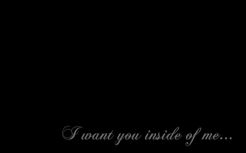 text on black background