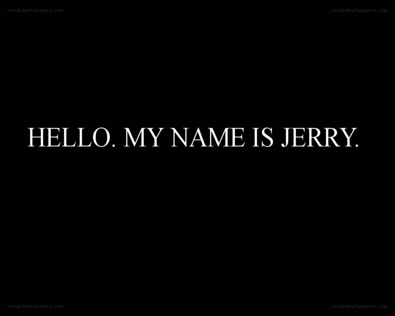 text on black background