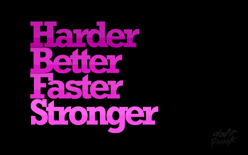 Text on Black Background — Bold, Vector Art