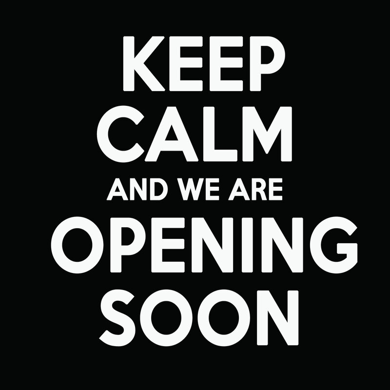 Text on Black Background — Calm, Vector Art