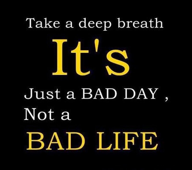 Text on Black Background — Calming