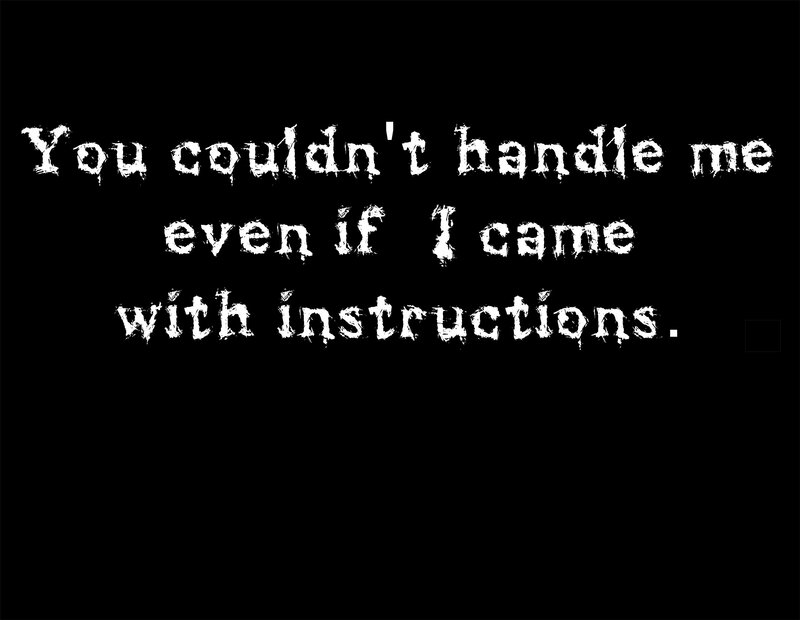 Text on Black Background — Dark, Digital Art, White Text