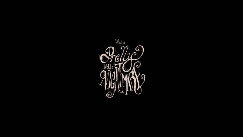 Text on Black Background — Dark, Illustration