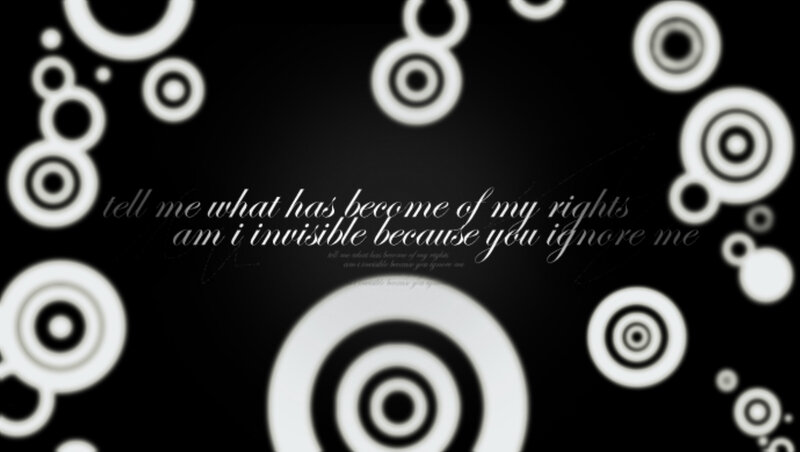 Text on Black Background — Dramatic, Abstract