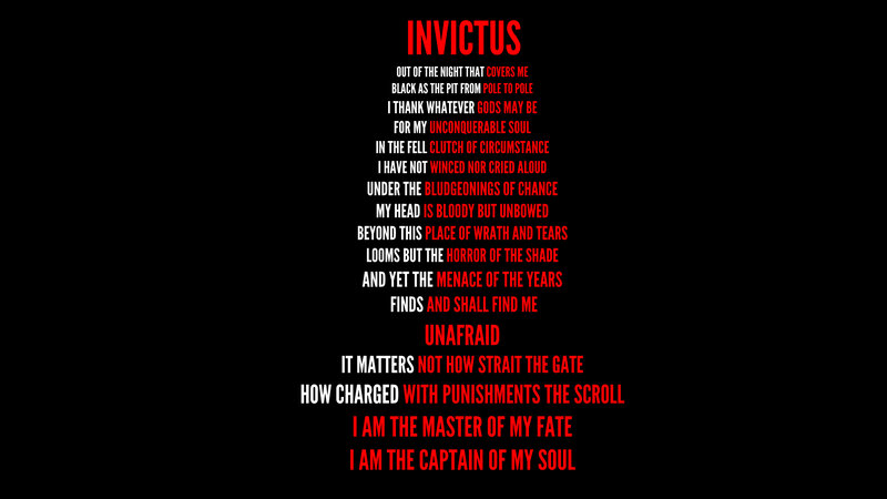 Text on Black Background — Dramatic, Minimalist, Poem