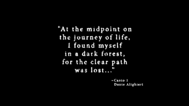 Text on Black Background — Dramatic, Minimalist