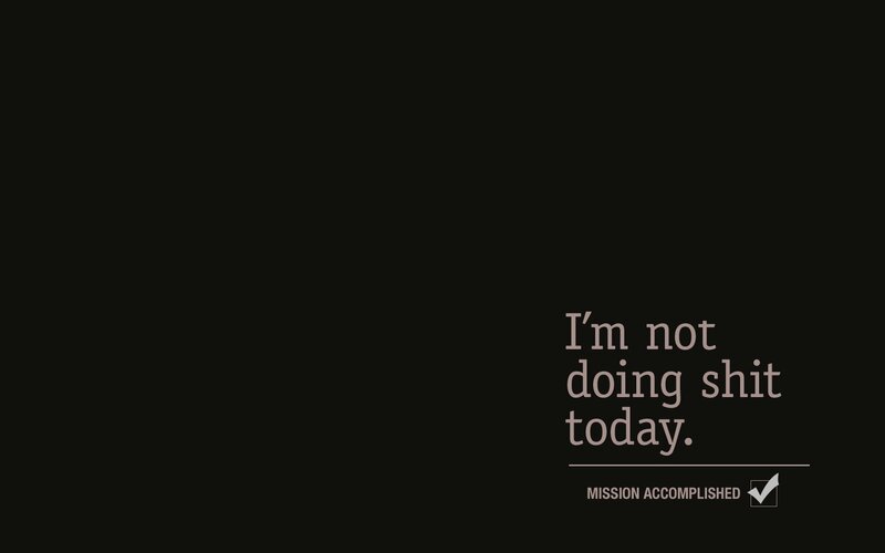 Text on Black Background — Dry, Minimalist