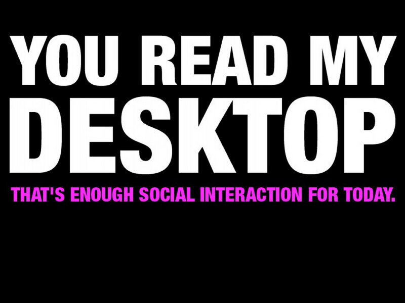 Text on Black Background — Humorous, Vector Art