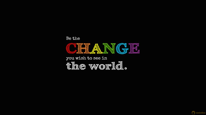 Text on Black Background — Inspirational, Digital Art, Rainbow Text
