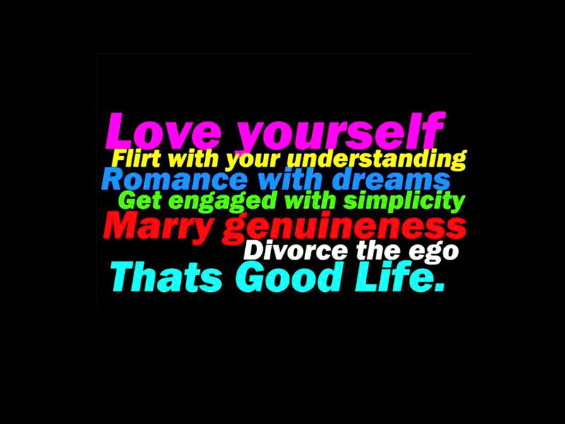 Text on Black Background — Inspirational, Digital Art